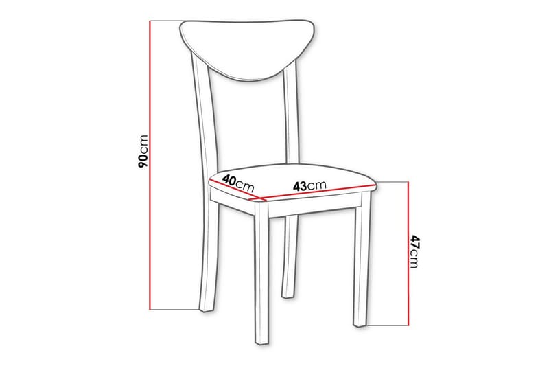 Patrickswell Spisestol - Hvid - Møbler - Stoler - Spisestuestoler & kjøkkenstoler
