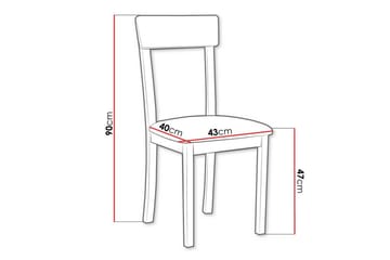 Patrickswell Spisestol - Hvid - Møbler - Stoler - Spisestuestoler & kjøkkenstoler