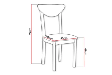 Patrickswell Spisestol - Hvid - Møbler - Stoler - Spisestuestoler & kjøkkenstoler