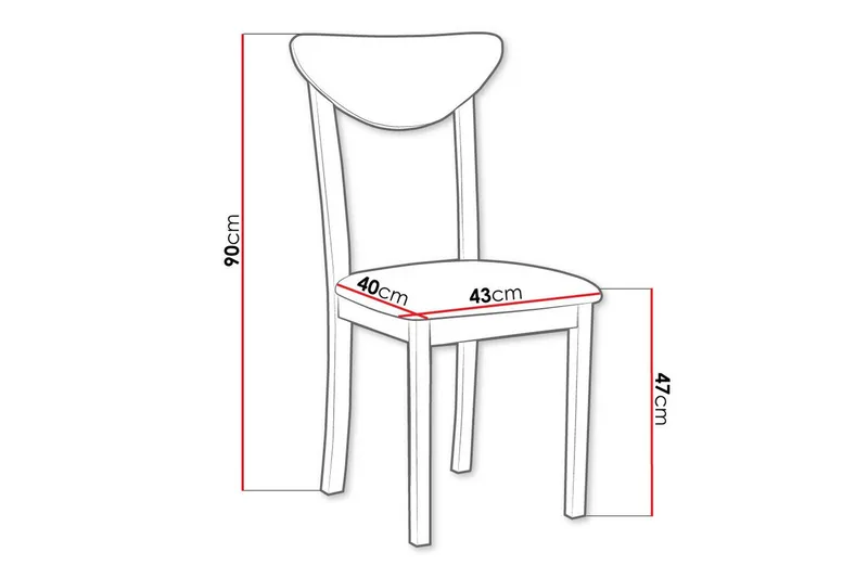 Patrickswell Spisestol - Hvid - Møbler - Stoler - Spisestuestoler & kjøkkenstoler