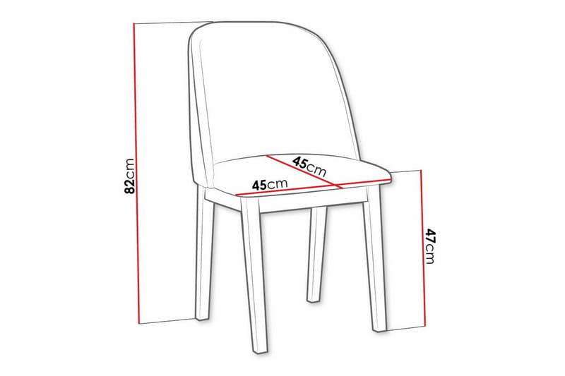 Patrickswell Spisestol - Hvid - Møbler - Stoler - Spisestuestoler & kjøkkenstoler