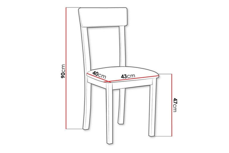 Patrickswell Spisestol - Hvid - Møbler - Stoler - Spisestuestoler & kjøkkenstoler