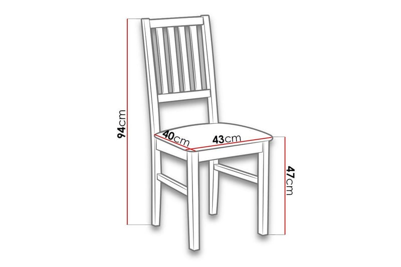 Patrickswell Spisestol - Hvid - Møbler - Stoler - Spisestuestoler & kjøkkenstoler