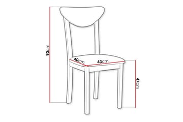 Patrickswell Spisestol - Hvid - Møbler - Stoler - Spisestuestoler & kjøkkenstoler
