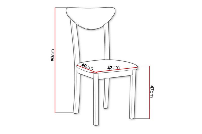 Patrickswell Spisestol - Hvid - Møbler - Stoler - Spisestuestoler & kjøkkenstoler