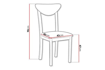 Patrickswell Spisestol - Hvid - Møbler - Stoler - Spisestuestoler & kjøkkenstoler