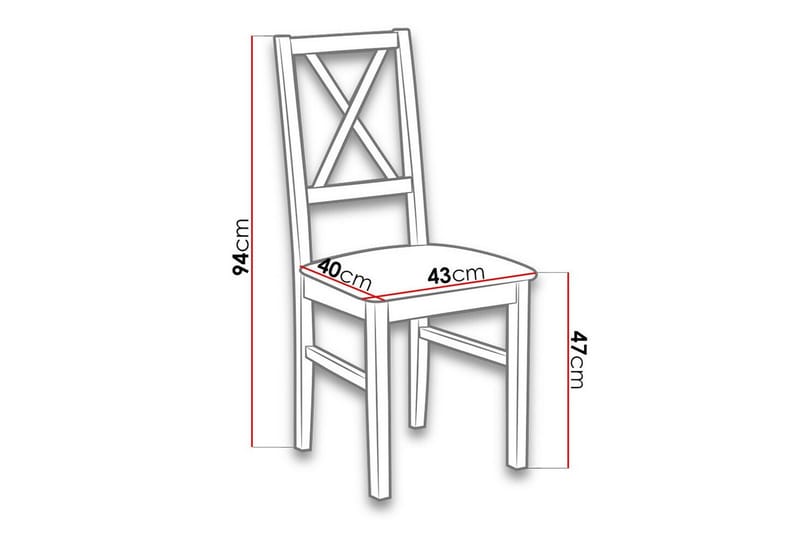 Patrickswell Spisestol - Svart - Møbler - Stoler - Spisestuestoler & kjøkkenstoler