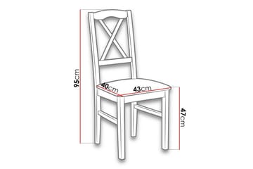 Patrickswell Spisestol - Svart - Møbler - Stoler - Spisestuestoler & kjøkkenstoler