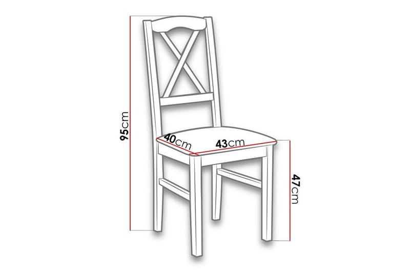 Patrickswell Spisestol - Svart - Møbler - Stoler - Spisestuestoler & kjøkkenstoler