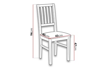 Patrickswell Spisestol - Svart - Møbler - Stoler - Spisestuestoler & kjøkkenstoler