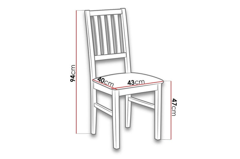Patrickswell Spisestol - Svart - Møbler - Stoler - Spisestuestoler & kjøkkenstoler