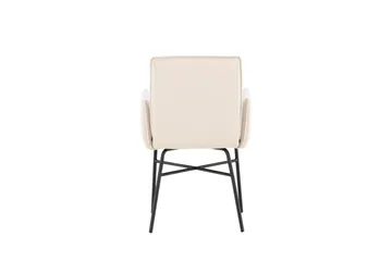 Petra Armlene Stol - Beige - Møbler - Stoler - Spisestuestoler & kjøkkenstoler