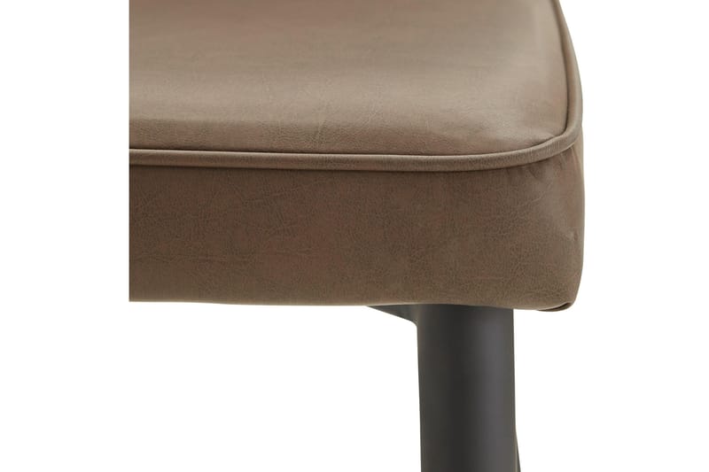 Pinon Spisestol Kunstlær 2-pk - Brun - Møbler - Stoler - Spisestuestoler & kjøkkenstoler