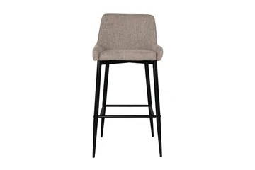 Plaza Barstol - Beige/Sort - Møbler - Stoler - Spisestuestoler & kjøkkenstoler