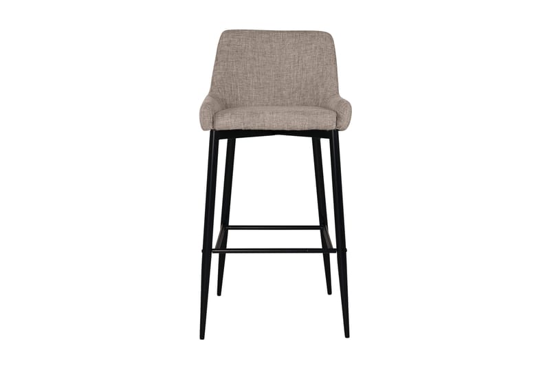 Plaza Barstol - Beige/Sort - Møbler - Stoler - Spisestuestoler & kjøkkenstoler