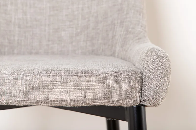 Plaza Barstol - Beige/Sort - Møbler - Stoler - Spisestuestoler & kjøkkenstoler