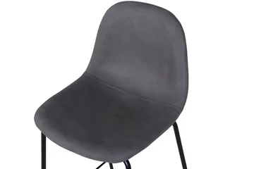 Polar Barstol - Grå/Sort - Møbler - Stoler - Spisestuestoler & kjøkkenstoler