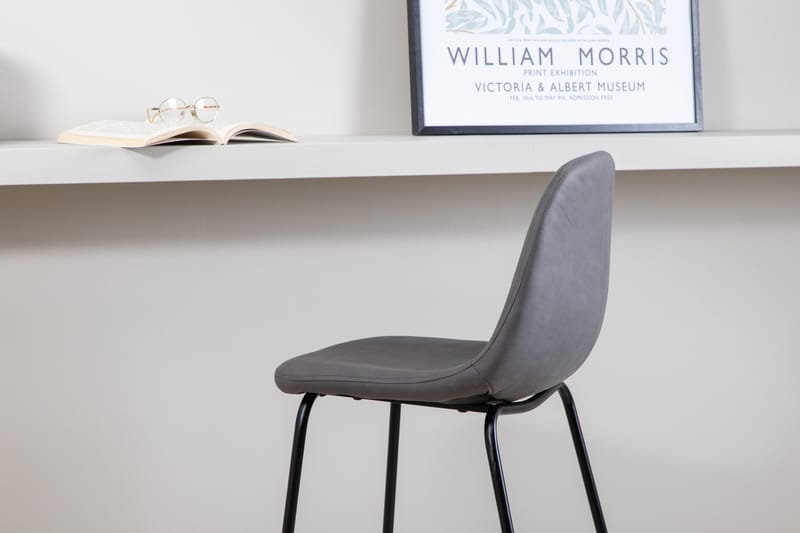 Polar Barstol - Grå/Sort - Møbler - Stoler - Spisestuestoler & kjøkkenstoler