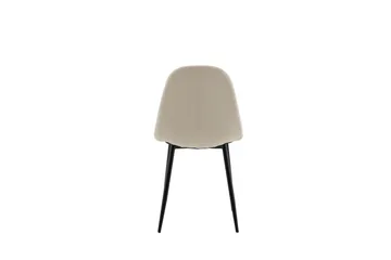 Polar kjøkkenstol - Sort/Beige - Møbler - Stoler - Spisestuestoler & kjøkkenstoler