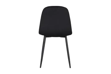 Polar Kjøkkenstol - Svart/Svart - Møbler - Stoler - Spisestuestoler & kjøkkenstoler