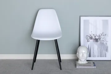 Polar Spisestol - Hvit/Svart - Møbler - Stoler - Spisestuestoler & kjøkkenstoler