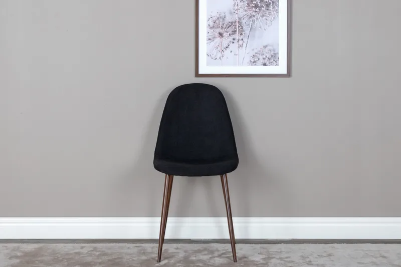 Polar Spisestol - Svart/Brun - Møbler - Stoler - Spisestuestoler & kjøkkenstoler