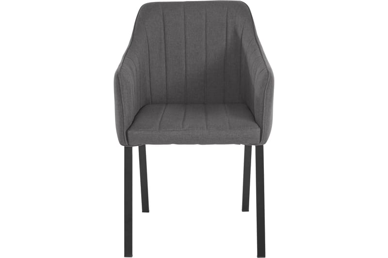 Pukarp Karmstol - Antrasitt - Møbler - Stoler - Spisestuestoler & kjøkkenstoler