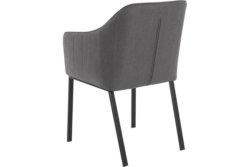 Pukarp Karmstol - Antrasitt - Møbler - Stoler - Spisestuestoler & kjøkkenstoler