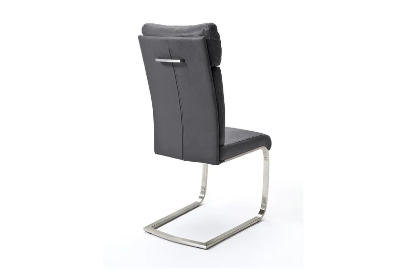Rabea Kjøkkenstol Kunstlær - Grå - Møbler - Stoler - Spisestuestoler & kjøkkenstoler