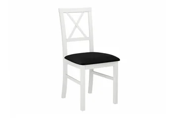 Roma Matstol NO_BRAND Black/White - Møbler - Stoler - Spisestuestoler & kjøkkenstoler