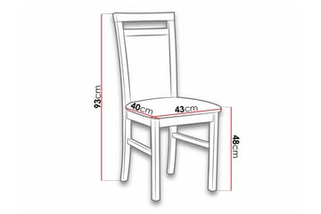 Roma Spisestol - Grøn - Møbler - Stoler - Spisestuestoler & kjøkkenstoler