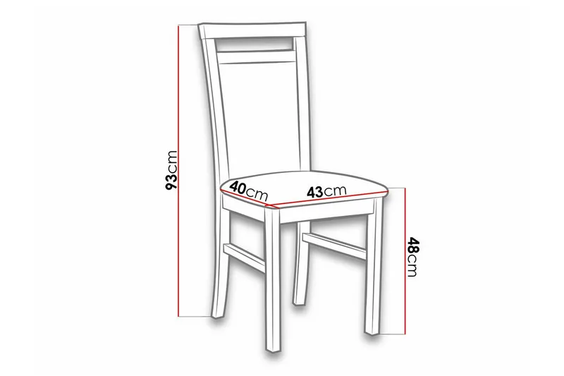 Roma Spisestol - Hvid - Møbler - Stoler - Spisestuestoler & kjøkkenstoler