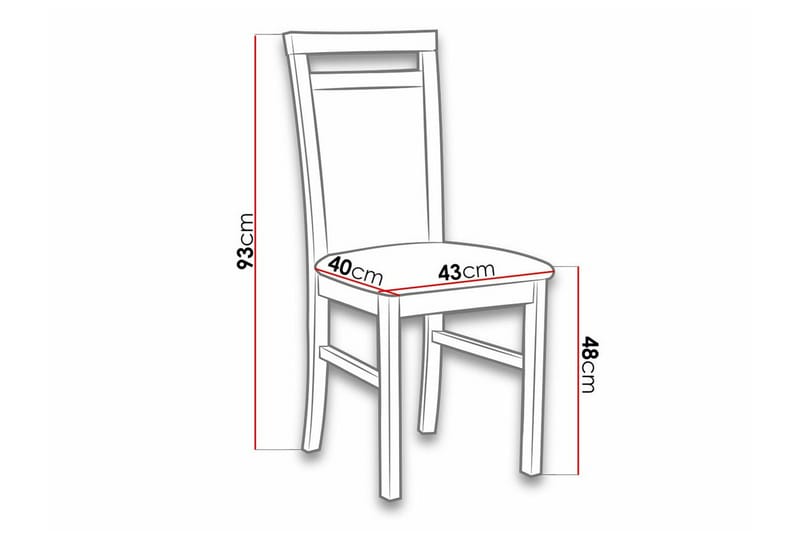 Roma Spisestol - Hvid - Møbler - Stoler - Spisestuestoler & kjøkkenstoler