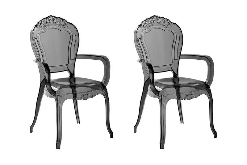 Ronshausen Stol 2-pk - Svart - Møbler - Stoler - Spisestuestoler & kjøkkenstoler