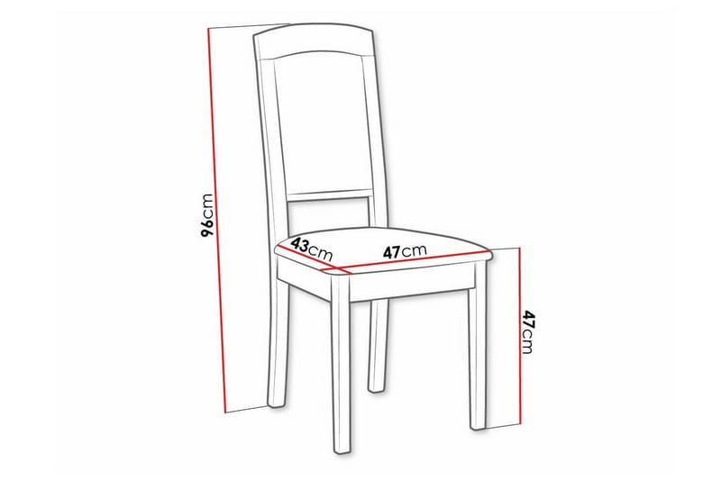 Rowden Spisestol - Brun - Møbler - Stoler - Spisestuestoler & kjøkkenstoler