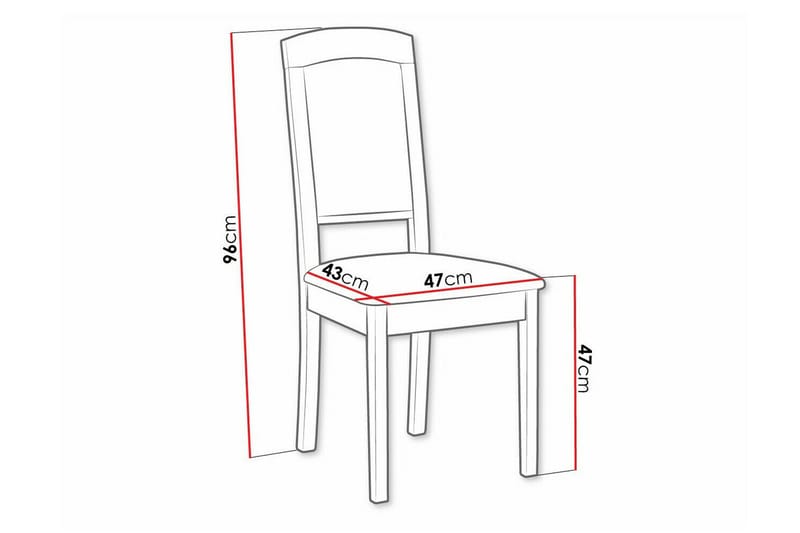 Rowden Spisestol - Brun - Møbler - Stoler - Spisestuestoler & kjøkkenstoler