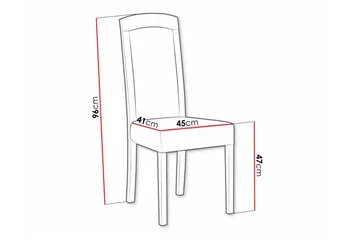 Rowden Spisestol - Brun - Møbler - Stoler - Spisestuestoler & kjøkkenstoler