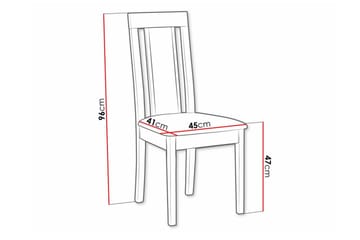 Rowden Spisestol - Brun - Møbler - Stoler - Spisestuestoler & kjøkkenstoler