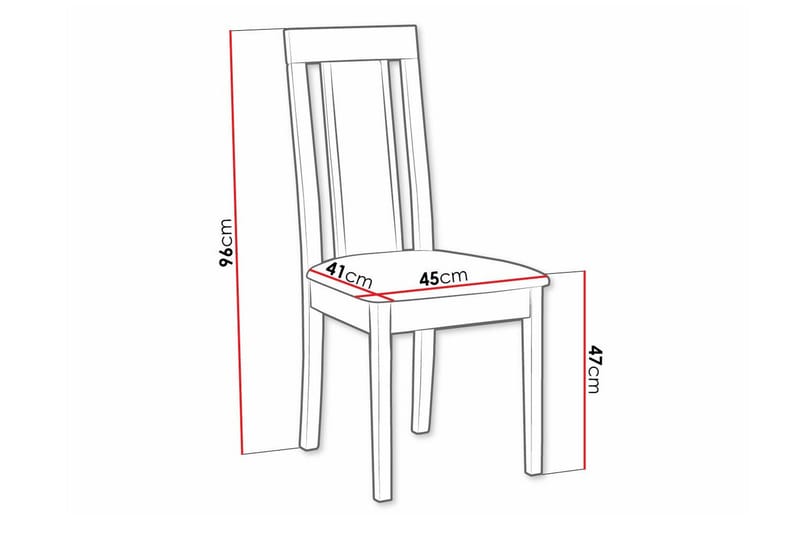 Rowden Spisestol - Brun - Møbler - Stoler - Spisestuestoler & kjøkkenstoler