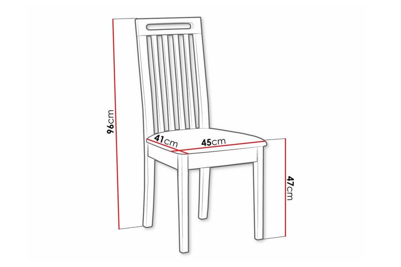 Rowden Spisestol - Brun - Møbler - Stoler - Spisestuestoler & kjøkkenstoler