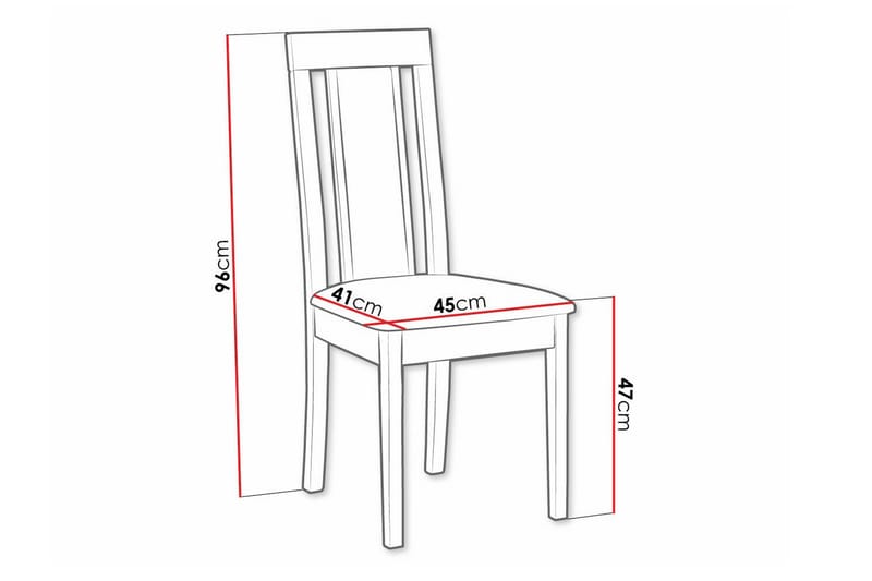 Rowden Spisestol - Brun - Møbler - Stoler - Spisestuestoler & kjøkkenstoler