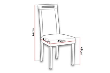 Rowden Spisestol - Brun - Møbler - Stoler - Spisestuestoler & kjøkkenstoler