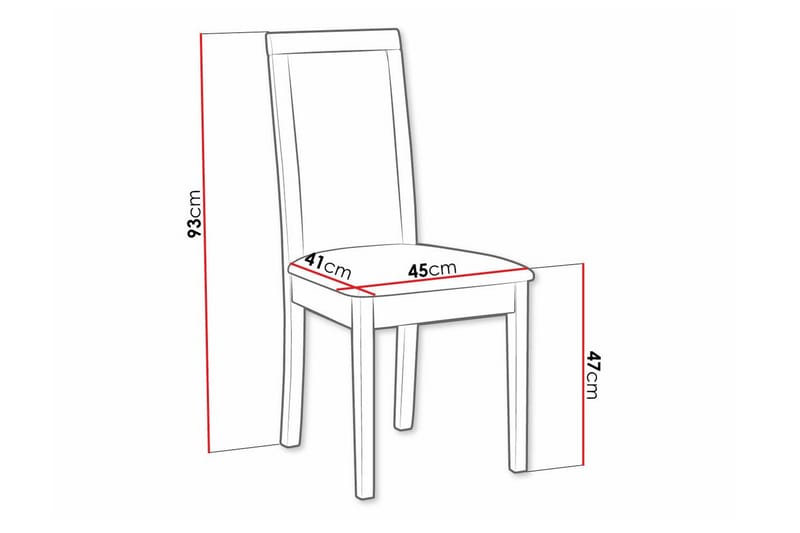Rowden Spisestol - Brun - Møbler - Stoler - Spisestuestoler & kjøkkenstoler