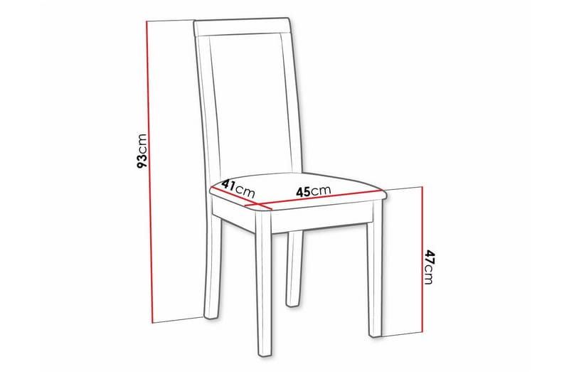Rowden Spisestol - Brun - Møbler - Stoler - Spisestuestoler & kjøkkenstoler