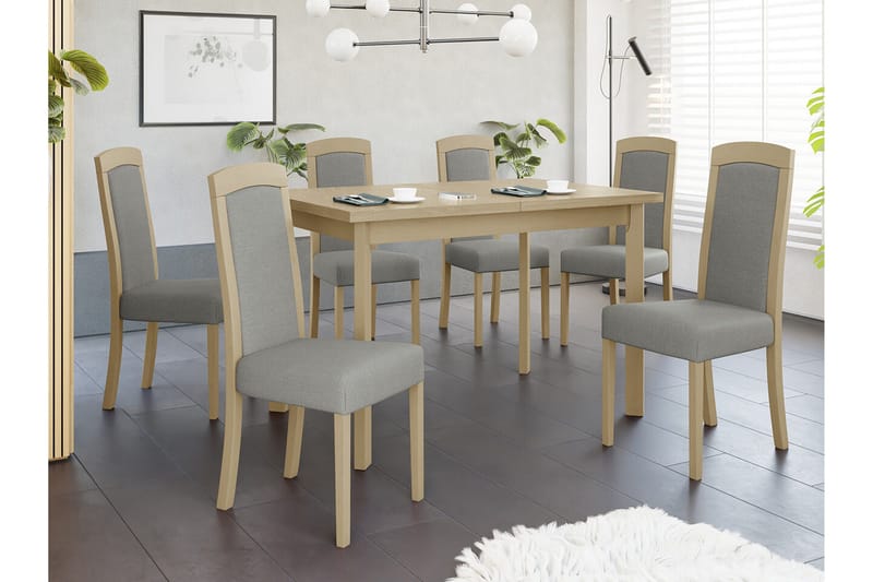 Rowden Spisestol - Grå - Møbler - Stoler - Spisestuestoler & kjøkkenstoler