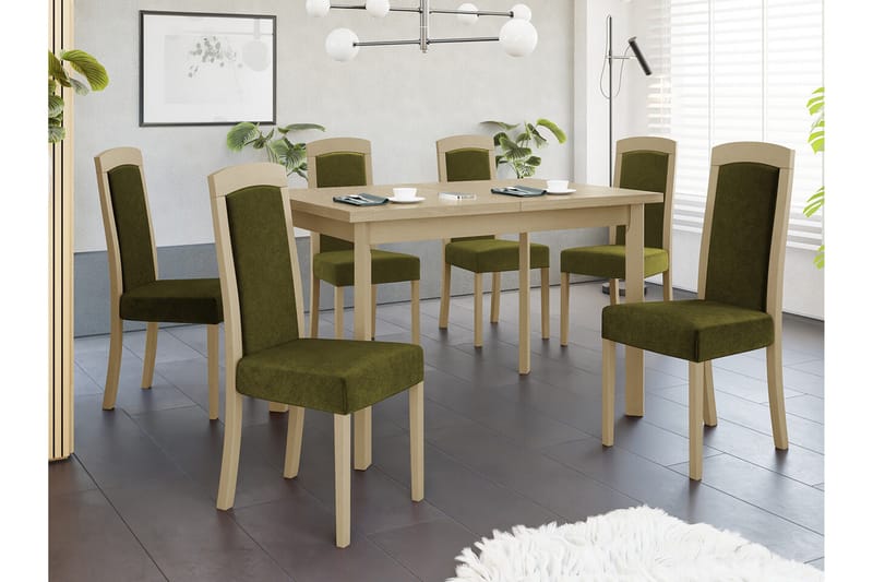 Rowden Spisestol - Grøn - Møbler - Stoler - Spisestuestoler & kjøkkenstoler