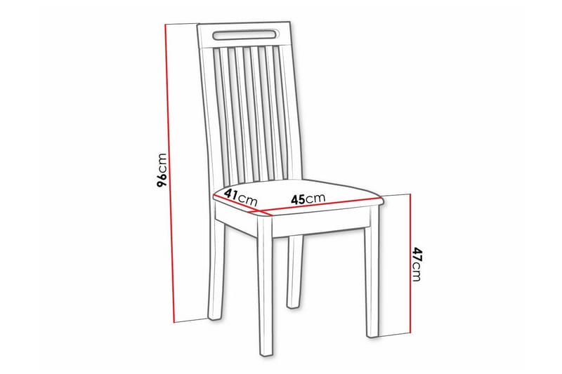 Rowden Spisestol - Hvid - Møbler - Stoler - Spisestuestoler & kjøkkenstoler