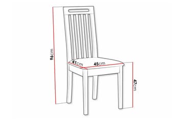Rowden Spisestol - Hvid - Møbler - Stoler - Spisestuestoler & kjøkkenstoler