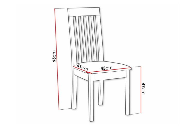 Rowden Spisestol - Hvid - Møbler - Stoler - Spisestuestoler & kjøkkenstoler