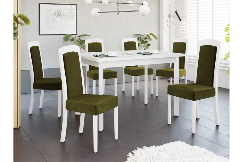 Rowden Spisestol - Hvid - Møbler - Stoler - Spisestuestoler & kjøkkenstoler